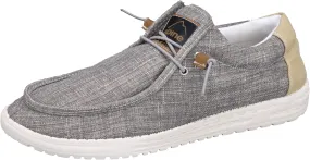 Alpine Swiss Flynn Mens Boat Shoes | Lightweight Slip-On Loafers | Moc Toe Sailing Deck Shoe | Breathable Water-Resistant Summer Footwear | Travel | Light Enough to Float