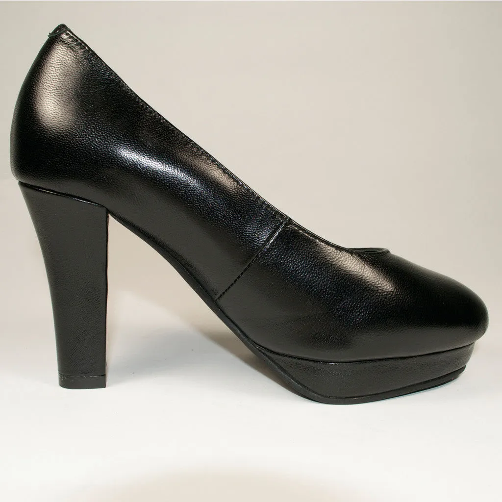 Classic Black Platform Pump