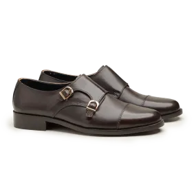 Double Monk Straps - 063P BRN