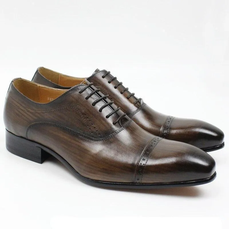 Dress Shoes -  Zach Lace-Up Men Shoes