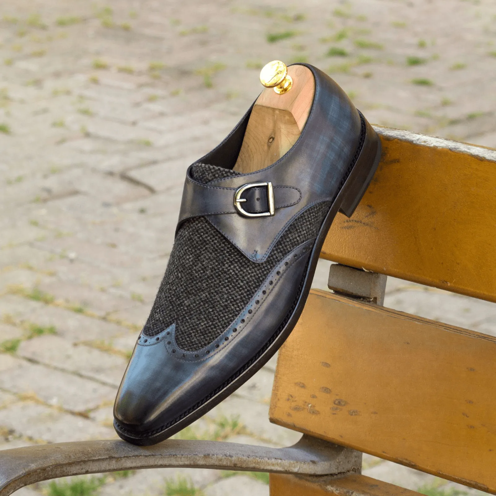 Hudson Single Monk Patina