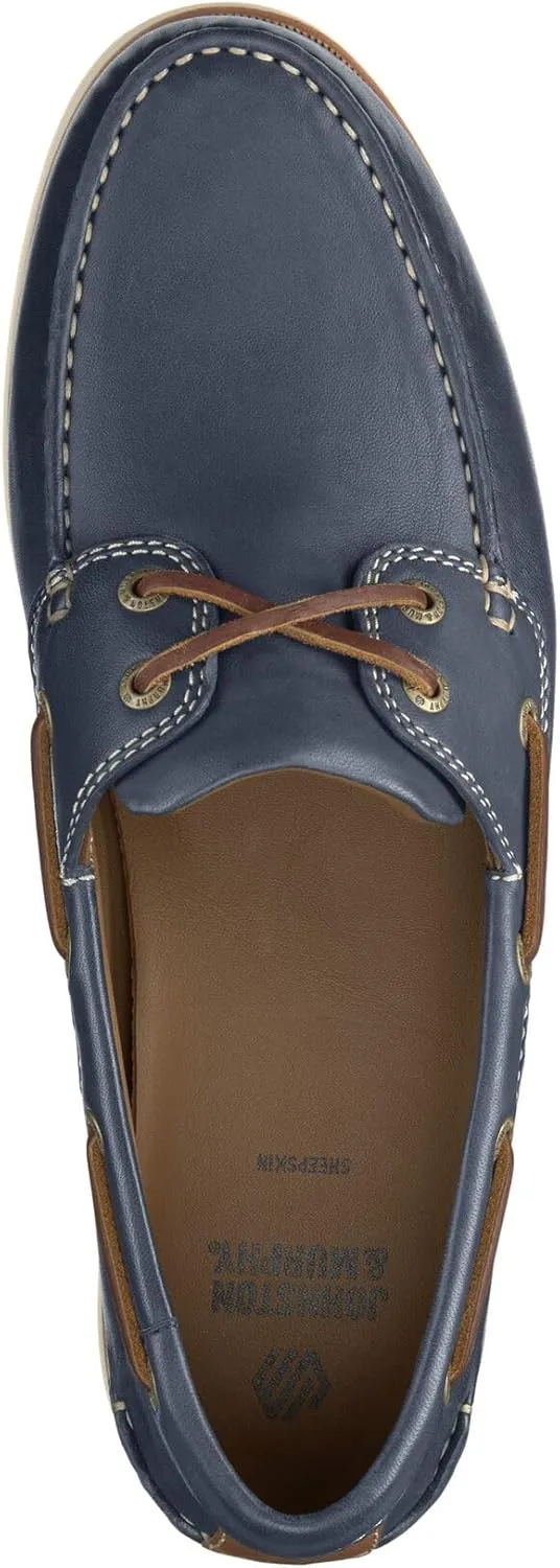 Johnston & Murphy Mens Monaco Boat and Deck Shoes, Mens Slip On Shoes, Moccasins for Men