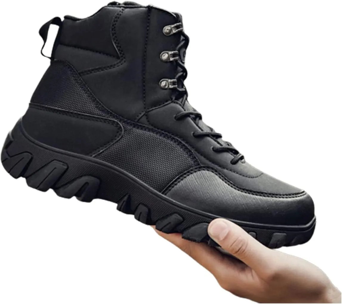 Kervaky Men's Tactical Boots Military Boots Combat Boots Working boots Hiking Boots Non-slip Boots