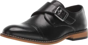 Stacy Adams Boy's Desmond Cap-Toe Monk Strap Loafer