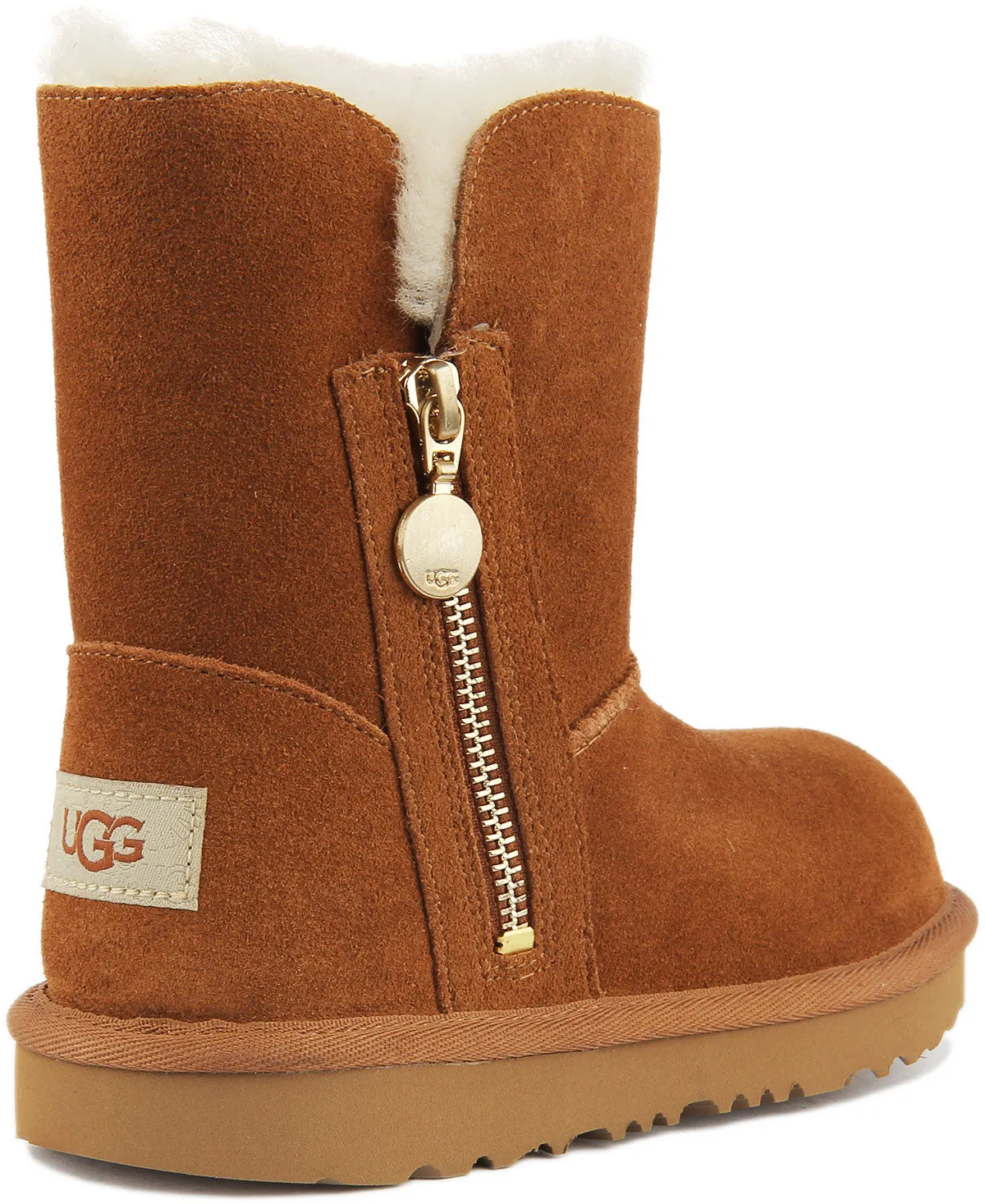 Ugg Australia Bailey Boots In Chestnut For Kids