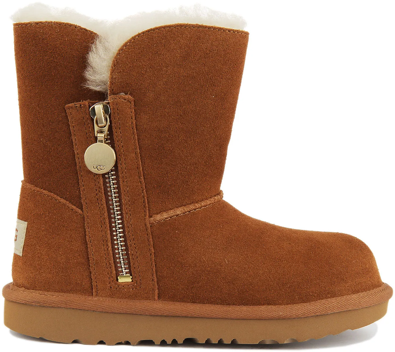 Ugg Australia Bailey Boots In Chestnut For Kids