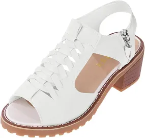 Women Sandals Platform Heels for Women Lightweight Chunky Open Toe Stylish Sandals with Adjustable Ankle Strap
